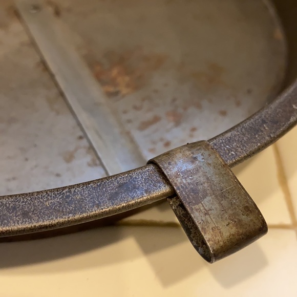 Vintage EKCOLOY Silver Beauty Fluted Tin Pie Pan - Picture 4 of 7